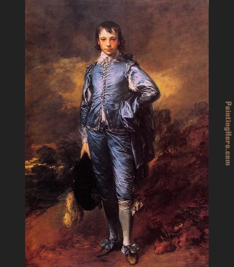 The Blue Boy painting - Thomas Gainsborough The Blue Boy art painting
